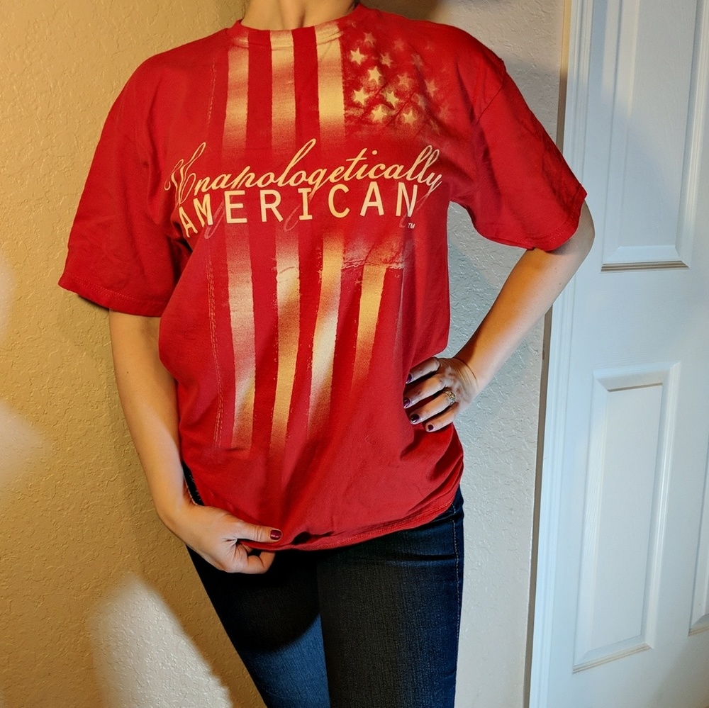 Ranger up "Unapologetically American" shirt size M